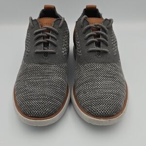 G.H. Bass & Co. Two-tone Grey Knit Oxford Sneaker,‎ Men's Size 8